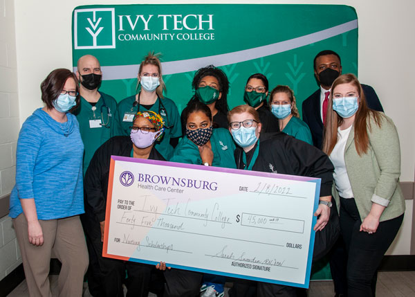 Brownsburg Health Care donates $45,000 to Ivy Tech Indianapolis nursing program